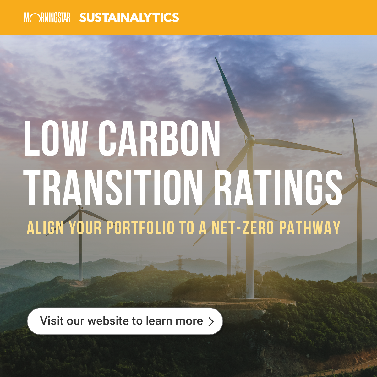 Morningstar Sustainalytics Launches Its Low Carbon Transition Ratings